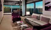 Vdara Hotel and Spa Guest Living Room with View
